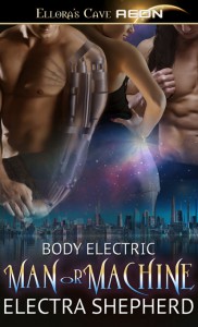 Man or Machine by Electra Shepherd Book Cover