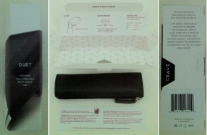 Crave Duet Vibrator Packaging